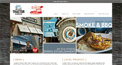Desktop Screenshot of bluetractorcookshop.com